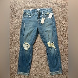 Brand New Good Girlfriend cropped jeans